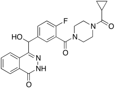 4-((3-(4-(Cyclopropanecarbonyl)piperazine-1-carbonyl)-4-fluorophenyl)(hydroxy)methyl)phtha