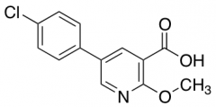 5-(4-Chlorophenyl)-2-methoxynicotinic acid