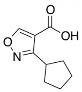 3-cyclopentyl-1,2-oxazole-4-carboxylic acid