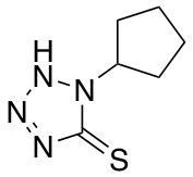 1-cyclopentyl-1H-1,2,3,4-tetrazole-5-thiol