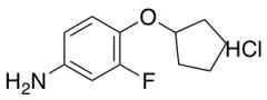 4-(cyclopentyloxy)-3-fluoroaniline hydrochloride