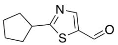 2-cyclopentyl-1,3-thiazole-5-carbaldehyde