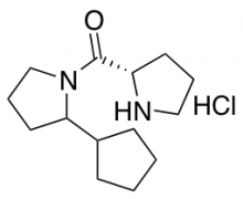 2-cyclopentyl-1-[(2S)-pyrrolidine-2-carbonyl]pyrrolidine hydrochloride