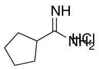 Cyclopentanecarboximidamide Hydrochloride