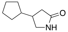 4-cyclopentylpyrrolidin-2-one
