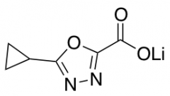 5-Cyclopropyl-1,3,4-oxadiazole-2-carboxylic Acid Lithium Salt
