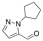 1-cyclopentyl-1H-pyrazole-5-carbaldehyde