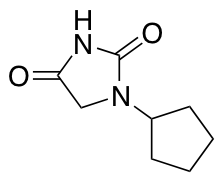 1-cyclopentylimidazolidine-2,4-dione