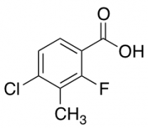 4-Chloro-2-fluoro-3-methylbenzoic acid