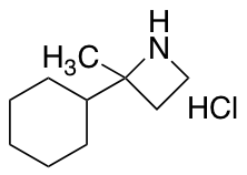 2-cyclohexyl-2-methylazetidine hydrochloride