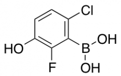 2-Chloro-6-fluoro-5-hydroxyphenylboronic Acid