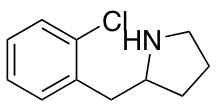 2-[(2-Chlorophenyl)methyl]pyrrolidine