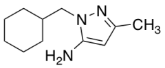 2-Cyclohexylmethyl-5-methyl-2H-pyrazol-3-ylamine