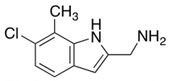 [(6-Chloro-7-methyl-1H-indol-2-yl)-methyl]amine