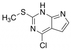 4-Chloro-2-(methylthio)-7H-pyrrolo[2,3-d]pyrimidine
