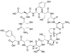 L-​Cysteinyl-​L-​cysteinyl-​L-​&alpha;-​glutamyl-​L-​tyrosyl-​L-​cystei