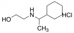 2-[(1-cyclohexylethyl)amino]ethan-1-ol hydrochloride