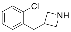 3-[(2-Chlorophenyl)methyl]azetidine Hydrochloride