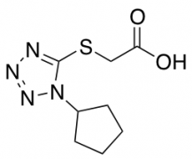 2-[(1-Cyclopentyl-1H-1,2,3,4-tetrazol-5-yl)sulfanyl]acetic Acid
