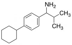 1-(4-Cyclohexylphenyl)-2-methylpropan-1-amine