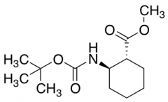 Trans-cyclohexanecarboxylic Acid, 2-[[(1,1-dimethylethoxy)carbonyl]amino]-, methyl ester