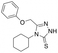 4-Cyclohexyl-3-(phenoxymethyl)-4,5-dihydro-1H-1,2,4-triazole-5-thione
