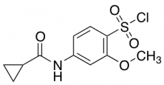 4-Cyclopropaneamido-2-Methoxybenzene-1-Sulfonyl Chloride
