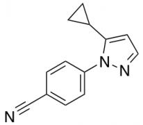 4-(5-Cyclopropylpyrazol-1-yl)benzonitrile
