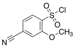 4-Cyano-2-methoxybenzene-1-sulphonyl chloride