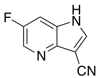 3-Cyano-6-fluoro-4-azaindole