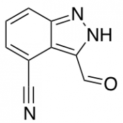 4-Cyano-3-(1H)indazole carboaldehyde