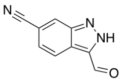 6-Cyano-(1H)indazole-3-carbaldehyde