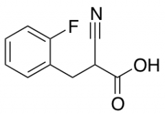 2-Cyano-3-(2-fluorophenyl)propionic Acid