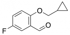 2-(Cyclopropylmethoxy)-5-fluorobenzaldehyde