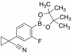 4-(1-Cyanocyclopropyl)-2-Fluorobenzeneboronic Acid Pinacol Ester
