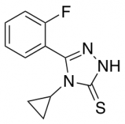 4-Cyclopropyl-5-(2-fluorophenyl)-3H-1,2,4-triazole-3-thiol