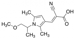 2-Cyano-3-[1-(1-Methoxypropan-2-Yl)-2,5-Dimethyl-1h-Pyrrol-3-Yl]Prop-2-Enoic Acid
