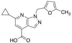 6-Cyclopropyl-1-[(5-Methylfuran-2-Yl)Methyl]-1h-Pyrazolo[3,4-B]Pyridine-4-Carboxylic Acid