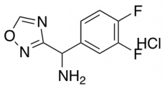 (3,4-difluorophenyl)(1,2,4-oxadiazol-3-yl)methanamine hydrochloride
