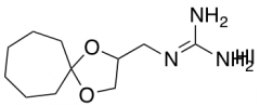 1-{1,4-dioxaspiro[4.6]undecan-2-ylmethyl}guanidine hydroiodide