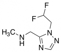 {[1-(2,2-difluoroethyl)-1H-1,2,4-triazol-5-yl]methyl}(methyl)amine