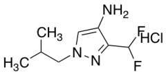 3-(difluoromethyl)-1-(2-methylpropyl)-1H-pyrazol-4-amine hydrochloride
