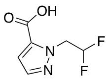 1-(2,2-difluoroethyl)-1H-pyrazole-5-carboxylic acid