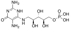 DAPP 2,5-Diamino-6-(5-phospho-D-ribitylamino)-pyrimidin-4(3H)-one