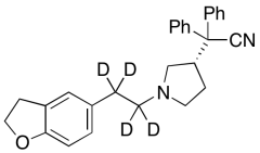 (S)-Darifenacin Nitrile-d4