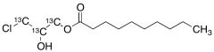 rac-1-Decanoyl-3-Chloropropanediol-13C3