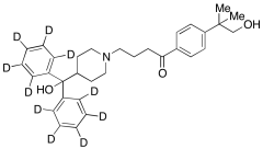 (Decarboxy)-1-Oxo Fexofenadine-d10 Methanol