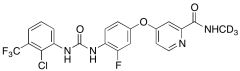4-Dechloro-2-chloro-Regorafenib-d3