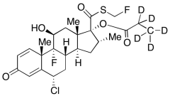 17-Dehydroxo(propionaldehyde-d5)-20-desmethoxy-S-fluoromethyl Flumethasone
