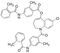 Dehydroxy-(2-methyl-4-(2-methylbenzamido)benzoate) Tolvaptan